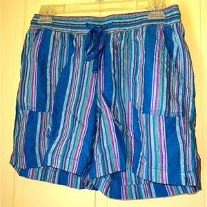Cato multi colored Striped shorts